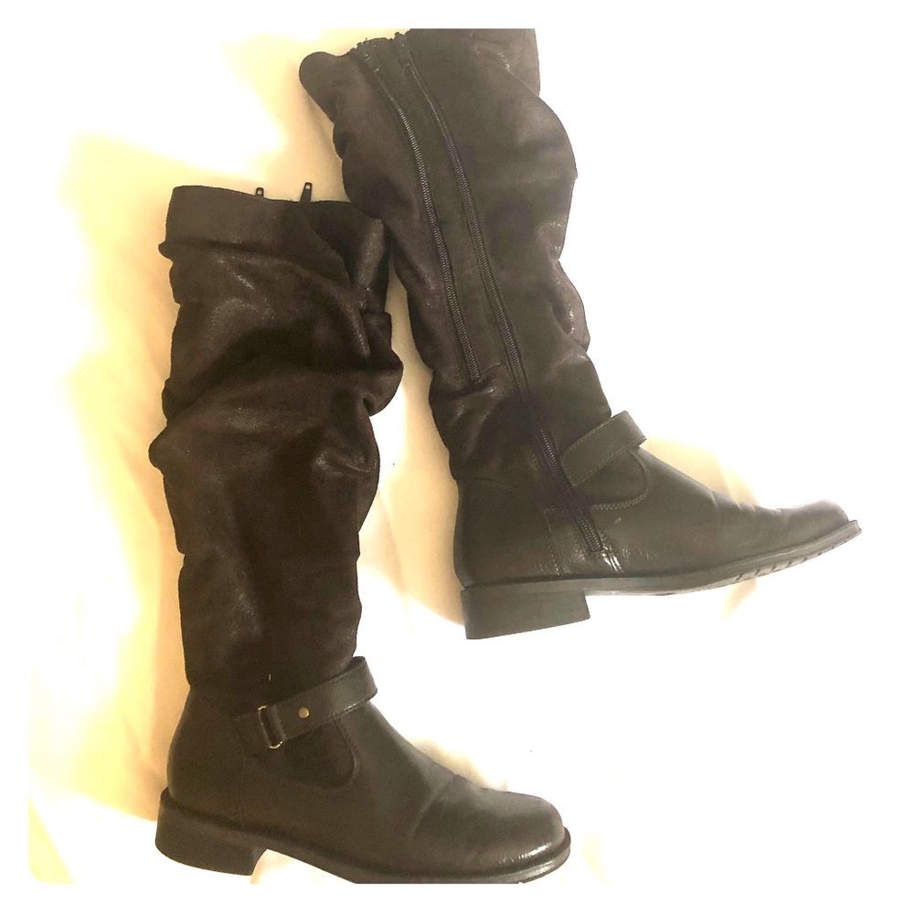 🍄🍄Brown knee high slouch boots by Aerosoles🍄🍄